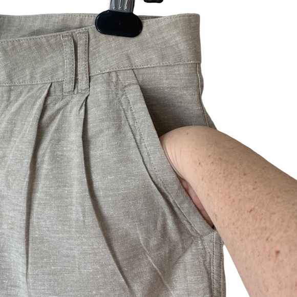 PATAGONIA Island Hemp Cotton Blend Beige Shorts 6" Women's Size 4 - Picture 3 of 7